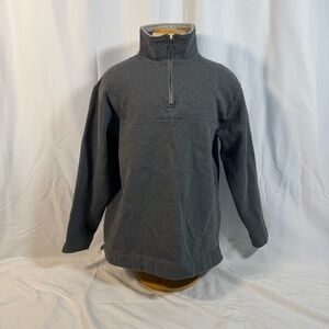 St. John's Bay Charcoal Zip-Up Sweater